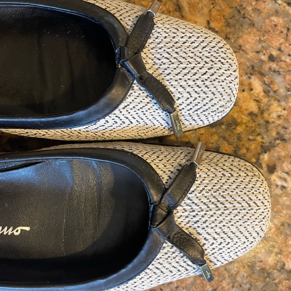 Ferragmao shoes size 7.5. Gently used and lots of life left.